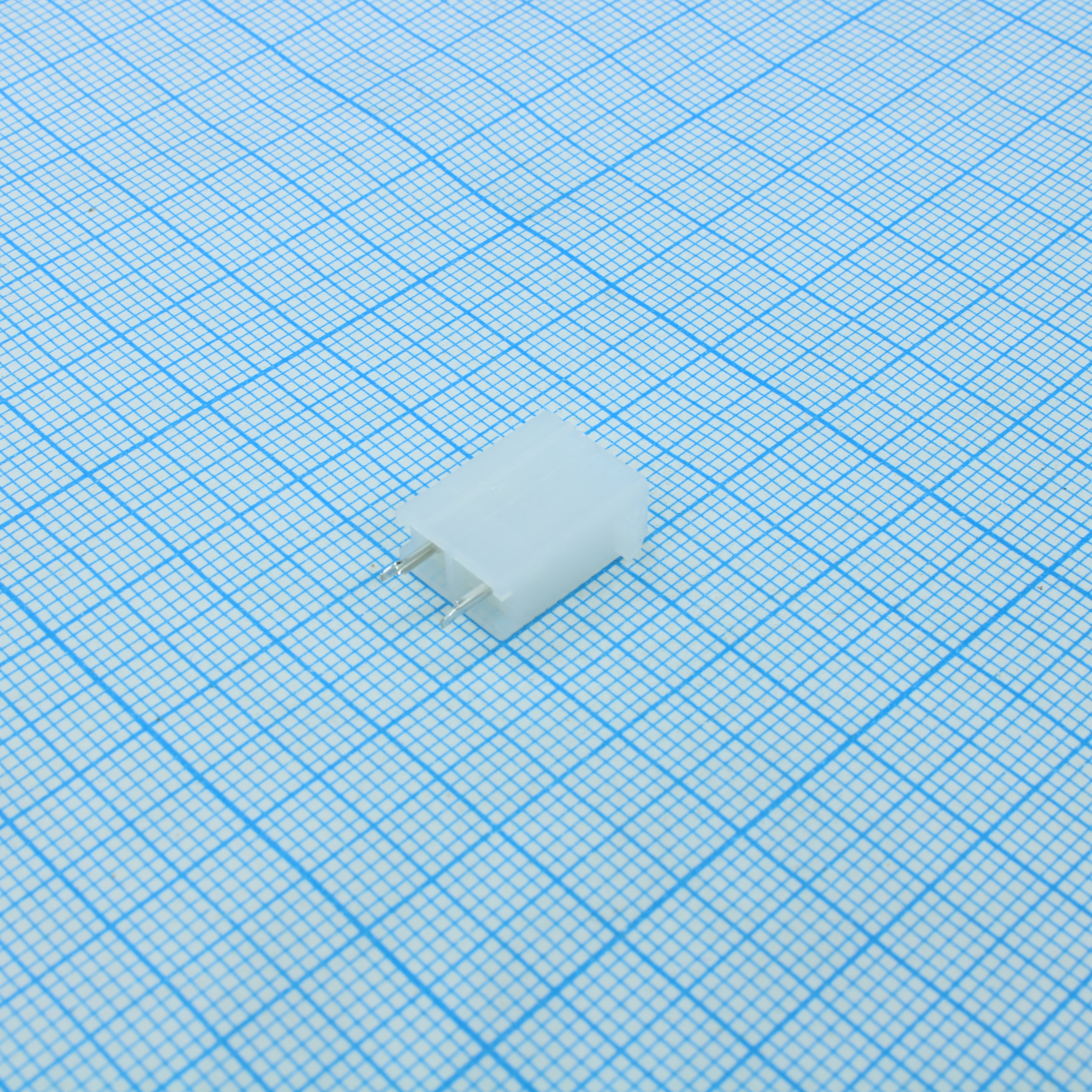 Разъем питания (с контактами) Mini-Fit, 2pin, вилка на плату прямая, шаг 4,2мм
