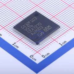 Микроконтроллер GigaDevice, ядро M3 108МГЦ. 1024КБ Flash, 96КБ RAM. 5 UART, 2 I2C, 3 SPI, 1 CAN, 2 I2S, 1 SDIO, 12-bit ADC 3 штуки - 16 каналов, 2 DAC