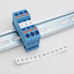 Для клемм ONKA, cечение клеммы 4 мм кв., ширина маркера 6,6 мм, цвет белый, для принтера: RT200, RT230, в упаковке 2200 маркеров