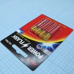 Элемент питания алкалиновый AAA 1.5v BL4