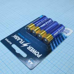 Элемент питания алкалиновый AA 1.5v BL4