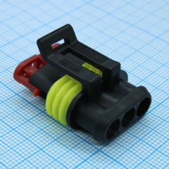 Корпус разъема, серия 1.5, розетка, 3 контакта, шаг-6мм Operating Voltage 24V