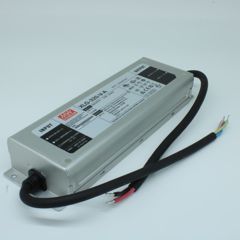 AC-DC, 216…312Вт, IP67, вход 100…305В AC, 47…63Гц, ККМ, выход 12…24В(рег)/13А(при 24В)…18В(при 12В), изоляция 3750В AC, в кожухе 246х77х39.5мм, -40…+85°С (корпус), встр. потенциометр