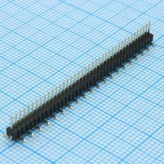 Однорядный штыревой соединитель на плату 40 pin SMD монтаж
