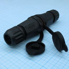 Разъём герметичный SZC RJ45M25Z2-6BG2, 10BASE-T,100 BASE-T, 1000 BASE-T