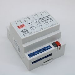 Универсальный актуатор KNX с функцией защиты данных, 4 канала, вх. напр. 21…31В, ток 10А на канал, димминг 0-10 В, -30…+45°C, в корпусе 72?90?57мм на ДИН рейку