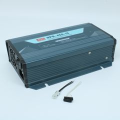 AC/DC зарядное устройство, 28.8V/13.5A, вход 90…264VA C, 47…63Гц /127…370В DC, изоляция 3000В AC, PFC, CAN, программируемый, для свинцовых (обслуживаемых, гелевых, AGM) и Li-ion (Fe, Mn), 4 стадии заряда, 205*135*55мм, -30…+70°С