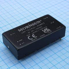 Преобразователь DC/DC 40Вт вход 40...160В выход 24В 1.67А КПД 89% -40°С...+85°С изоляция 1500В
