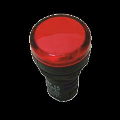 Лампа сигнальная d22-230V красн