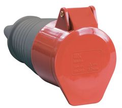 Розетка кабельная 32А 380В 3P+PЕ ССИ-224 IP44 PSR22-032-4
