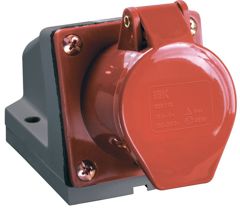Розетка ОП 32А 380В 3P+PЕ ССИ-124 IP44 PSR12-032-4