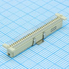 Соединитель IEEE 1386 RCP 64 контакта шаг 1мм SMD рельефный лента на катушке