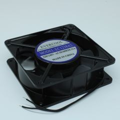 Вентилятор 220В AC, 16W, 2500об/мин., 120x120х38мм, 162.24м3/час, 40дБ, подшипник скольжения, тип вывода - провод