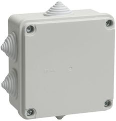 Коробка распаячная ОП 100х100х50 IP44 KM41233 (6 каб. ввод.) UKO11-100-100-050-K41-44