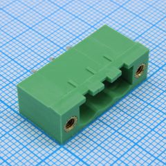 Разъемный клеммный блок на плату, 3 контакта. Серия 2EDGVM-5.08