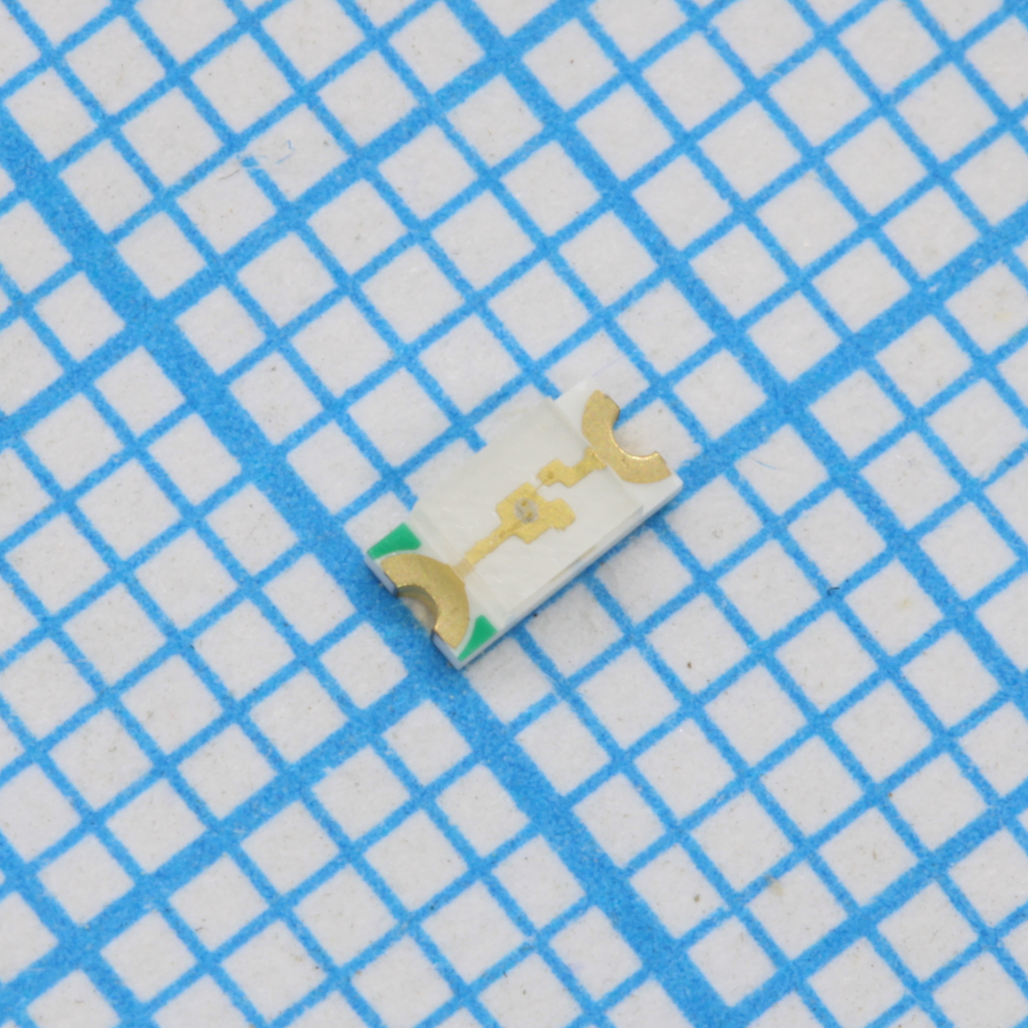 Светодиод smd 3,2х1.6мм/зеленый/525нм/417-917мкд/прозрачный/120°