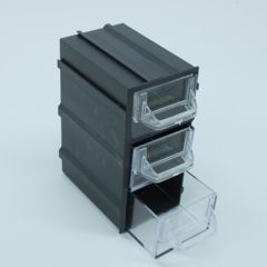 Пластиковый контейнер для хранения крепежа, радиоэлектронных комплектующих, любых небольших деталей