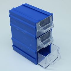 Пластиковый контейнер для хранения крепежа, радиоэлектронных комплектующих, любых небольших деталей