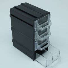 Пластиковый контейнер для хранения крепежа, радиоэлектронных комплектующих, любых небольших деталей