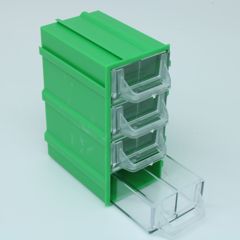Пластиковый контейнер для хранения крепежа, радиоэлектронных комплектующих, любых небольших деталей