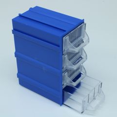 Пластиковый контейнер для хранения крепежа, радиоэлектронных комплектующих, любых небольших деталей