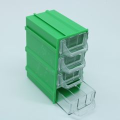 Пластиковый контейнер для хранения крепежа, радиоэлектронных комплектующих, любых небольших деталей