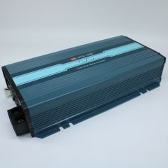 DC-AC, 1200Вт, Рпик=1800Вт(10сек), Uвх=10…16.5В DC, Uвых=200/220/230/240В АС 50Гц, КГИ<3%, КПД 90%, КНИ<3%, изоляция 3000В AC, в кожухе 333х184х70мм, -25…+70°С, RS-232, выход розетка EU