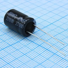 Конденсатор радиальный 470мкФ 35В ±20% 10х15мм 105°C