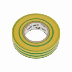 Изолента ПВХ профессиональная 0.18х19мм 20м желт./зел. KR-09-2807