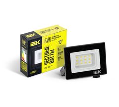 Прожектор светодиодный СДО 06-10 6500К IP65 черн. LPDO601-10-65-K02