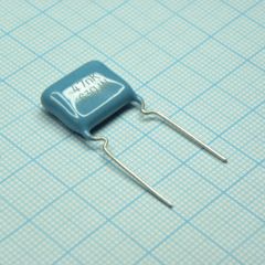 Конденсатор металлопленочный полиэтилентерефталатный 630В 0.047мкФ ±10%