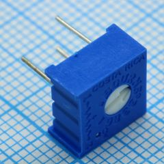 Потенциометр однооборотный керметный 20кОм 0.5Вт ±10% PC PIN