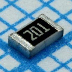 Толстопленочный ЧИП-резистор 0805 200Ом ±5% 0.125Вт -55°С...+155°С