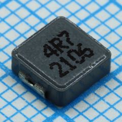 Индуктивность SMD силовая экранированная проволочная 4.7мкГн ±20% 100кГц 20Q-Фактор порошковое железо 2.8A 116мОм по постоянному току 2220 автомобильного применения
