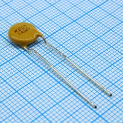 Самовосстанавливающийся предохранитель PTC 0.18A(hold) 0.65A(trip) 250VAC 100VDC 0.9W 2s 0.8Ohm Radial 9 X 3.8mm Bag