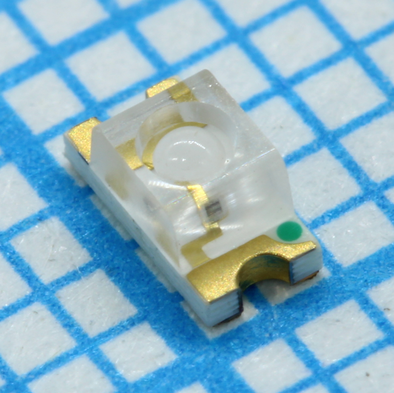 Светодиод smd 1206 красный 1050мКд 30° 632нм h=1,4мм