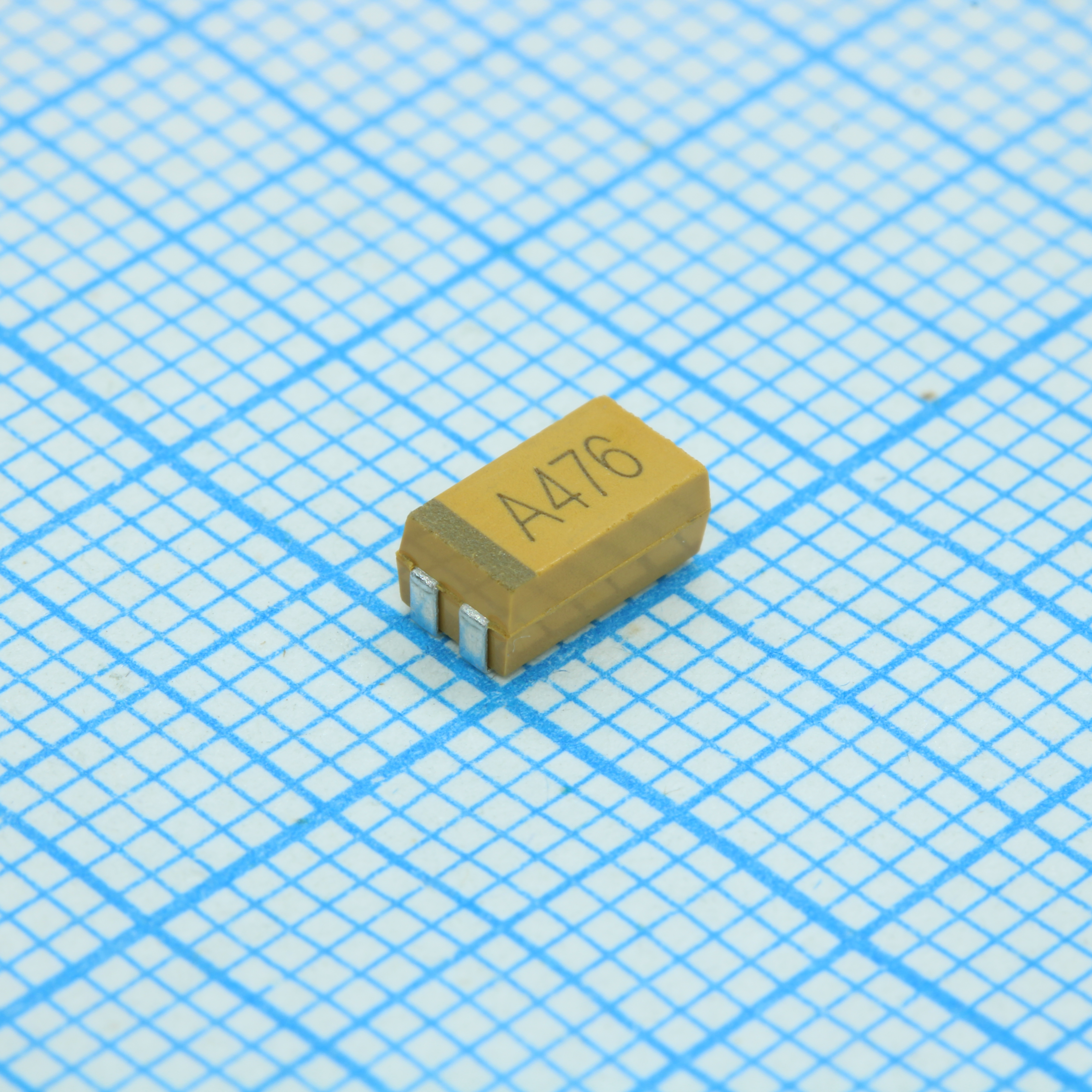 Конденсатор танталовый 100мкФ ±10% 16В типоразмер C низкое ESR