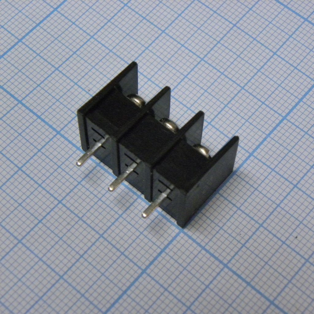 Барьерный клеммный блок 3 контакта. Серия DG25C-B
