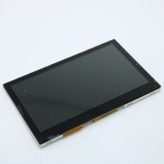 TFT 4.3"+CTP, Разрешение: 480x272, Тип: IPS, Яркость: 400 кд/м2, Контроллер: ST7283, 40 пин., Интерфейс: 24BIT RGB, Тач-панель: I2C, FT5446-003, Размер модуля, мм: 105.50*67.20*5.00, Рабочая температура, С: -20~+70