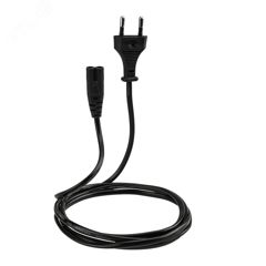 Шнур сетевой 1.8м 2x0.5кв.мм 11-1101