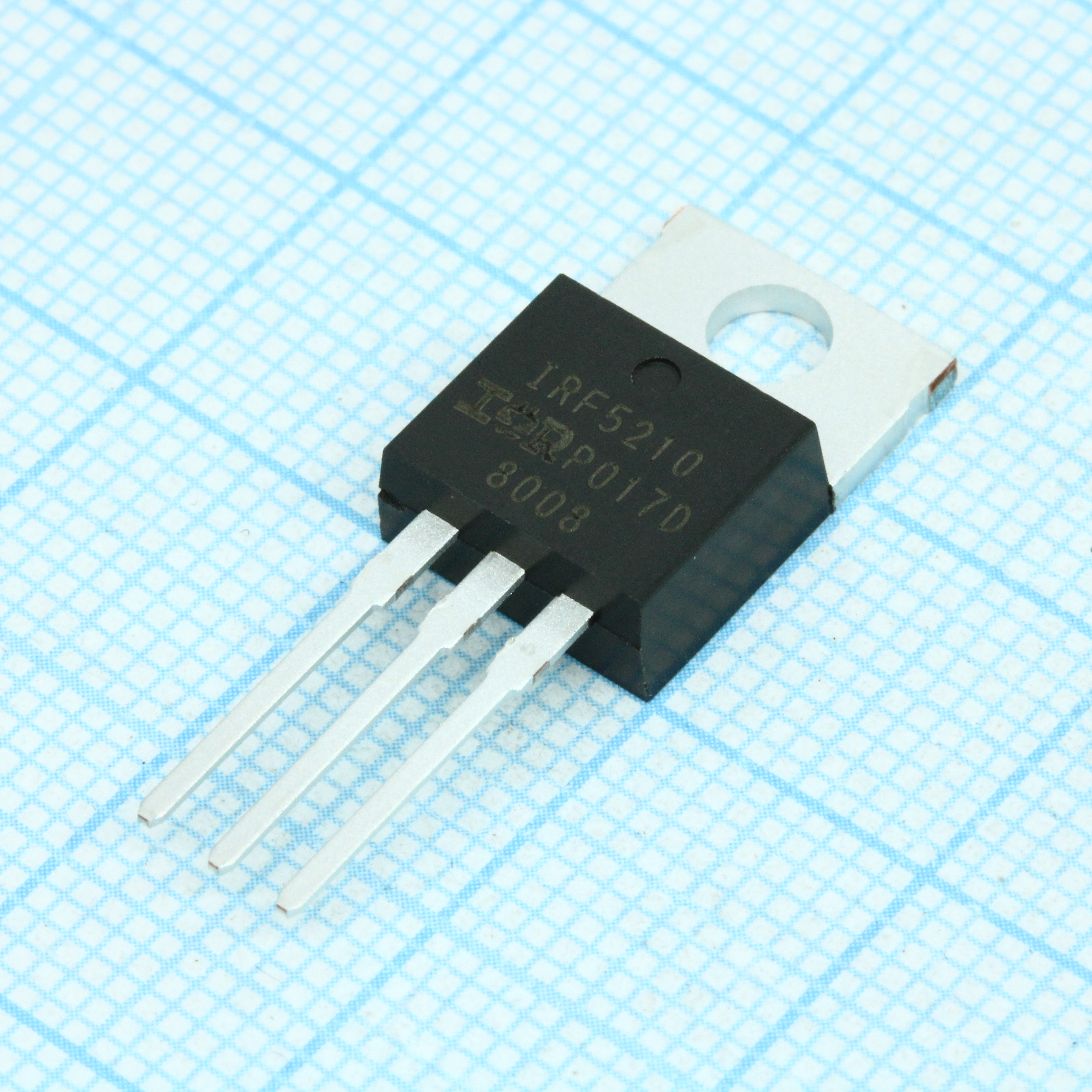 Транзистор полевой MOSFET P-канальный 100В 40А 200Вт, 0.06 Ом