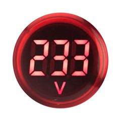 Лампа сигнальная d22-230V красн