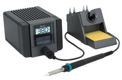 Паяльная станция с сенсорной регулировкой температуры паяльника, 90W, 200°C-450°C, функция проверки электростатики, жала 960 серии