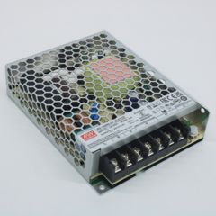 AC-DC, 100.8Вт (пиковая до 200%), вход 85…264В AC, 47…63Гц / 120…370 В DC, выход 24В/4.2A, рег. вых 21.6…28.8В, изоляция 4000В AC, КПД 90%, в кожухе 129х97х30мм, -30…+70°С