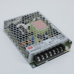 AC-DC, 100.8Вт (пиковая до 200%), вход 85…264В AC, 47…63Гц / 120…370 В DC, выход 48В/2.1A, рег. вых 43.2…52.8В, изоляция 4000В AC, КПД 90.5%, в кожухе 129х97х30мм, -30…+70°С