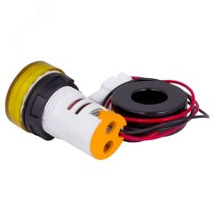 Лампа сигнальная d22-230V желт