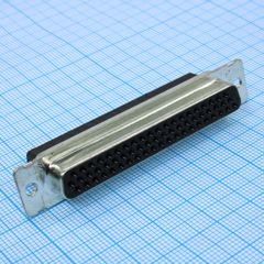 Conn High Density D-Sub SKT 62 POS Crimp ST Cable Mount 62 Terminal 1 Port Package