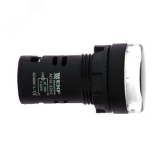 Лампа сигнальная d22-12V бел