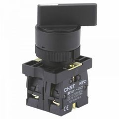 Переключатель NP2-EJ53 3 положения возвратом 2НО IP40 574111