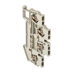 Колодка клеммная пружинная двойная JXB-ST-1.5 17.5А серая PROxima plc-jxb-st-1.5-4-2